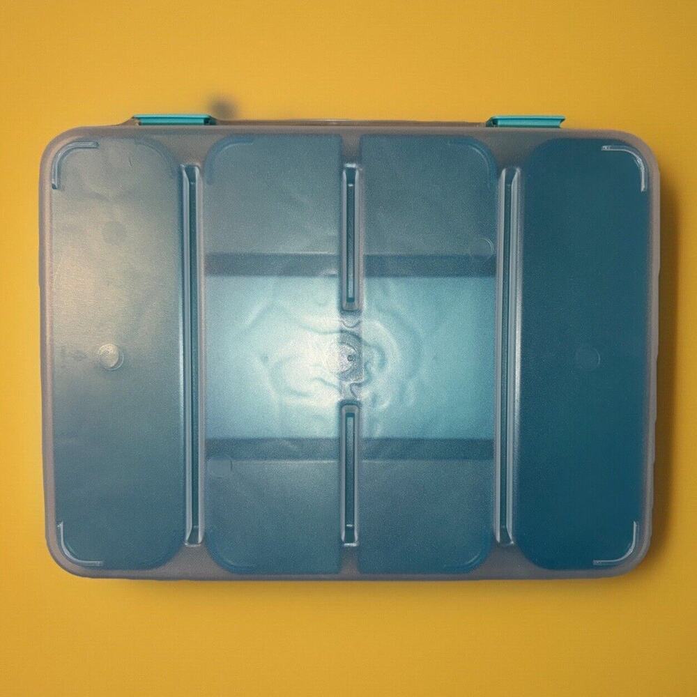 Plastic Tote Storage Box Grandma’s Snackle Box EUC Great Gift For Grandma Shares - Picture 5 of 5